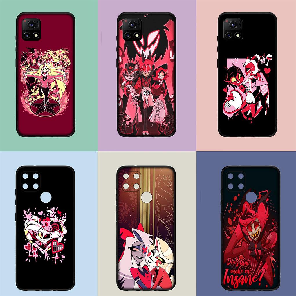 H-Hazbin Hotel Charile Angel Dust Casing for Xiaomi Redmi Note 13 8 7 12 Pro A3 13C 12C 8A 7A 8T A3X Phone Cover Case