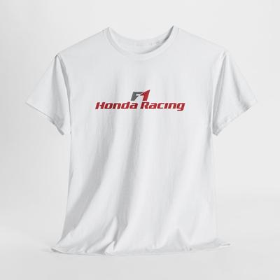 Maglietta Honda Racing F1 – T-shirt in Cotone Unisex Motorsport per Uomini Donne o Fan