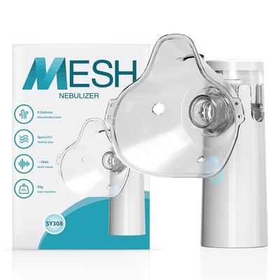 Tragbarer Ultraschallvernebler Handheld Mesh Vernebler für Erwachsene Kinder Home Reise Inhalator Nebulizador Masken Luftbefeuchter