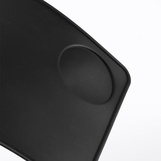 Black Silicone Pad Soft Wear-resistant Anti-slip Corner Pad Thickened Ground Coffee Silica Gel Tamper Mat