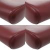 Used AUTHENTIC CARTIER Cabochon Hand Bag Bordeaux Leather