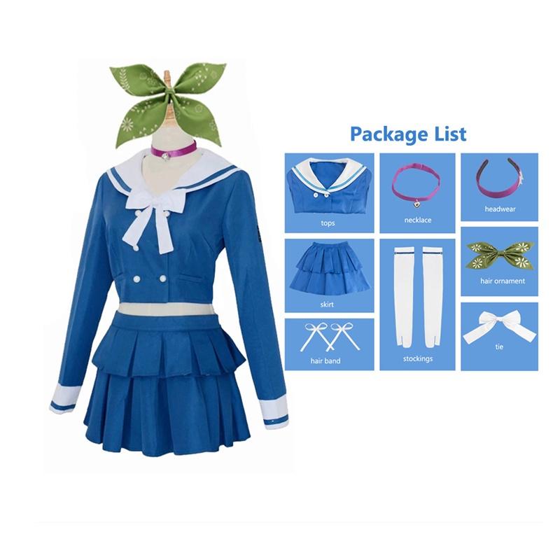 Anime Danganronpa V3 Killing Harmony Women's Cosplay Costume Set With High-quality Uniform Cloth