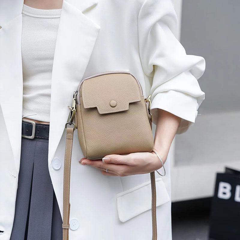 Bag Mini Mobile Phone Bag Women's Crossbody New Small Bag Niche Shoulder Bag Creative Niche Leather Women's Bag
