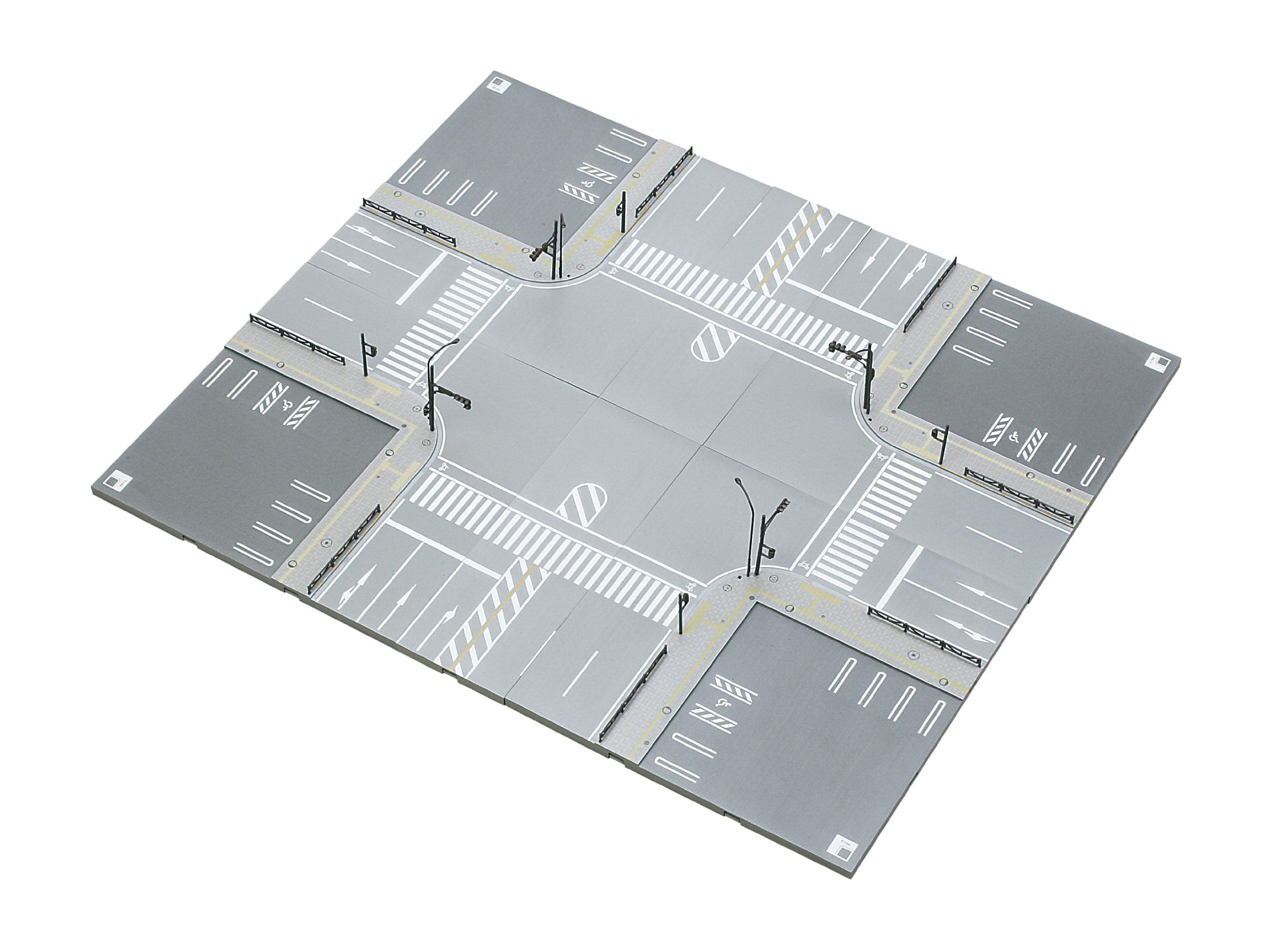 

KATO N Gauge Unitram Expansion Set Street Corner Railway Model Rail Set 40-821