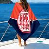 England Football Crest Printed Beach Towel, Super Soft Microfiber, Perfect Gift Birthday, for Pool, Beach, Travel, for family and friends