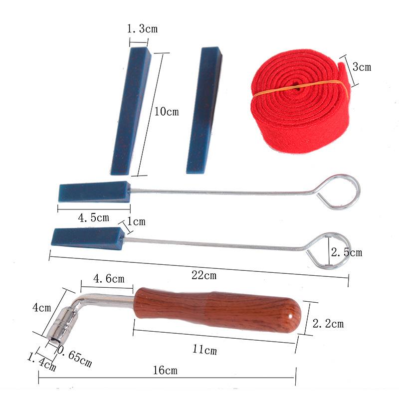 Piano Tuning Tools Wrenches Basic 6-Piece Set Piano Tuning Wrenches