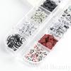 New Halloween nail art accessories ins eyes cross skull pumpkin nail art accessories nail