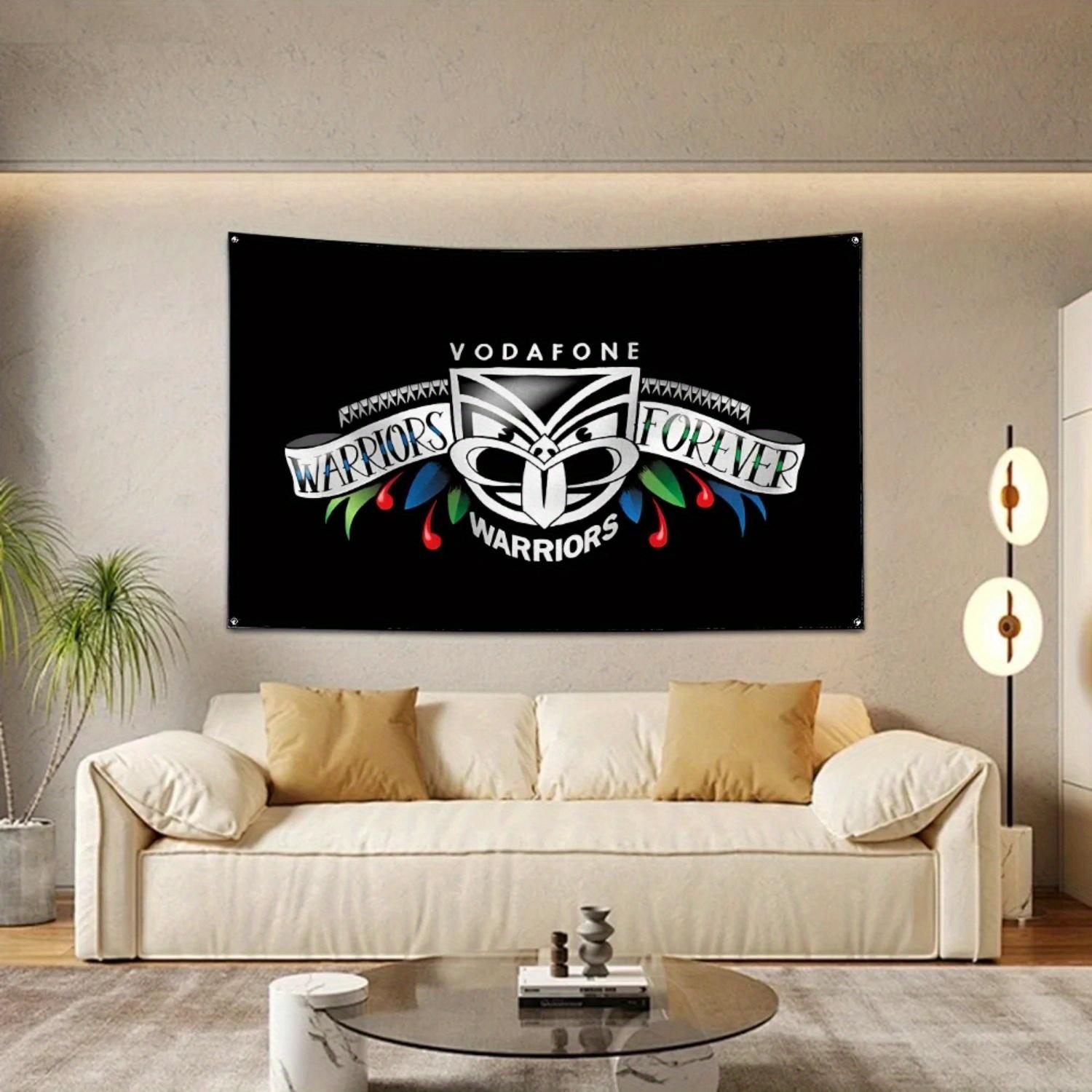 

New Zealand Auckland Warriors Flag Fiber with Digital Printing Suitable for Garage Or Outdoor Decoration 74x94cm(29x37in)