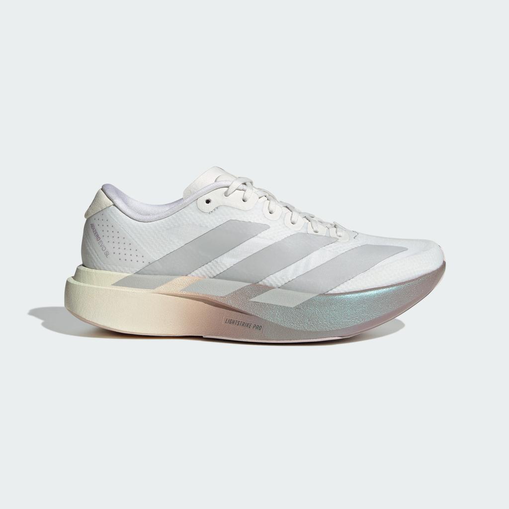 Adidas Adizero Evo SL Running Shoes Women's Low Top Crystal White/Ligh