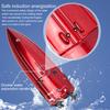 1 Set Remote Control Speedboat USB Rechargeable Waterproof Capsize Protection 360 Degree Tumbling Simulation Model Toys High Speed RC Racing