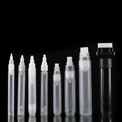 Refillable Ink Barrels Tube Transparent Graffiti Pens Liquid Chalk Marker Paint Pen Accessories Empty Rod