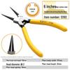 Eagle Ring Pliers Set: Internal/External, Straight/Bent, Dual-Purpose, Multi-Function Spring Retaining Pliers
