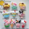 20/200PCS Cute Shiny Dessert Cake DIY Cream Glue Phone Case Hair Clip Accessories Resin Accessories Handmade Materials