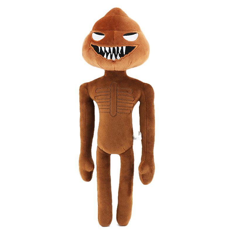 Siren Head Horror Plush Toy Featuring Adorable Big Mouth Clock Poop Monster Design For Kids