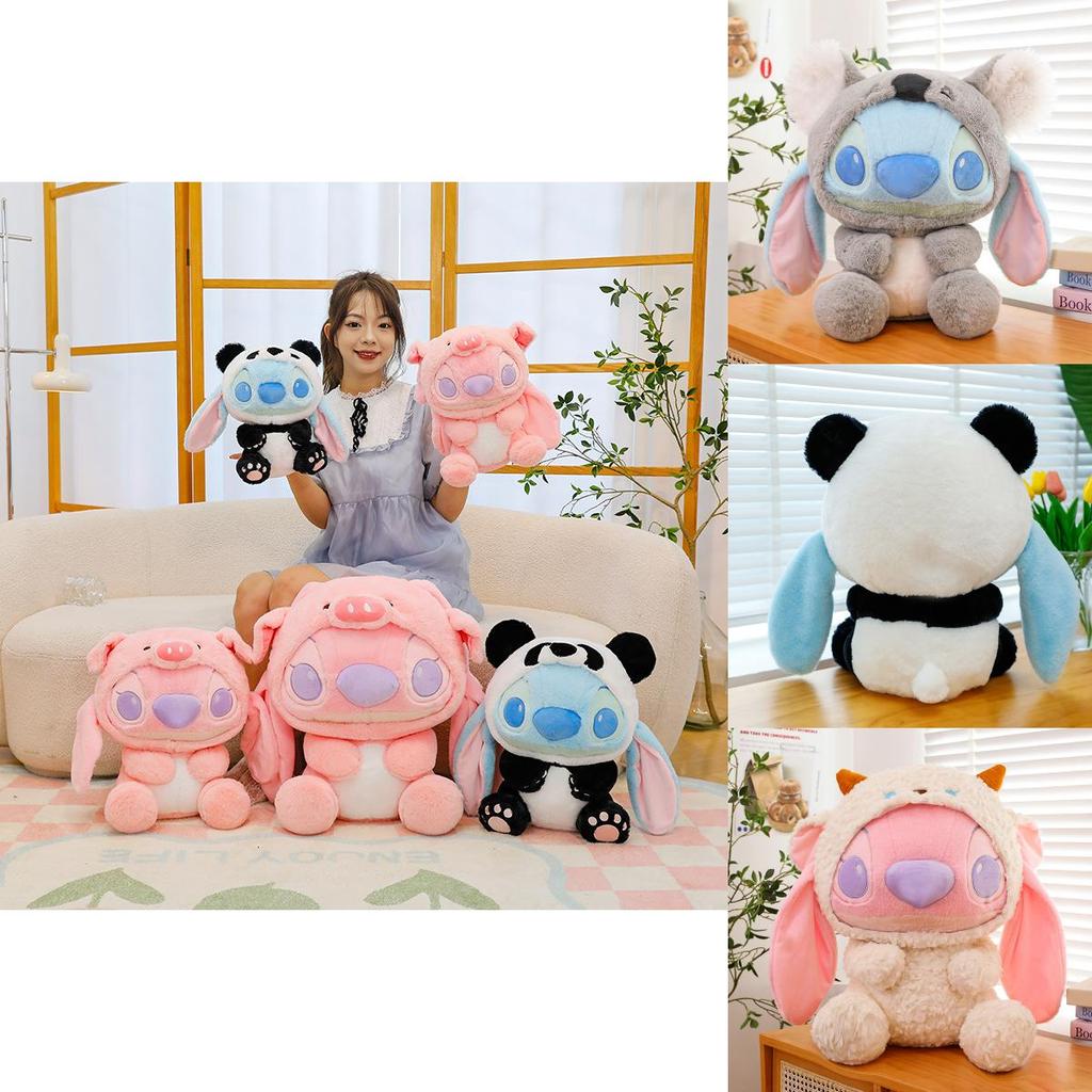 Plush Animal Toy Panda Stuffed Animal With Soft Short Plush For Kids And Collectors