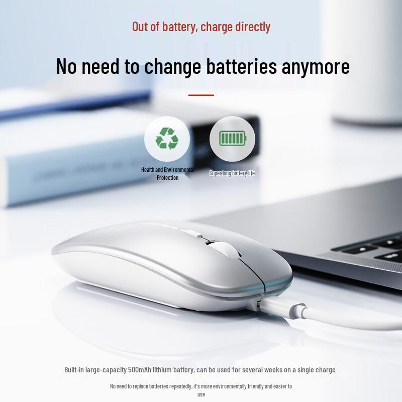 Inphic M1 Tri-Mode Silent Wireless Mouse