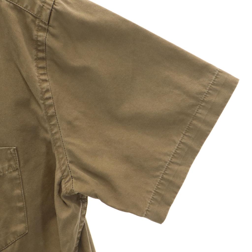 GAP Short sleeve Hidden Button down shirt M Brown Men's Used