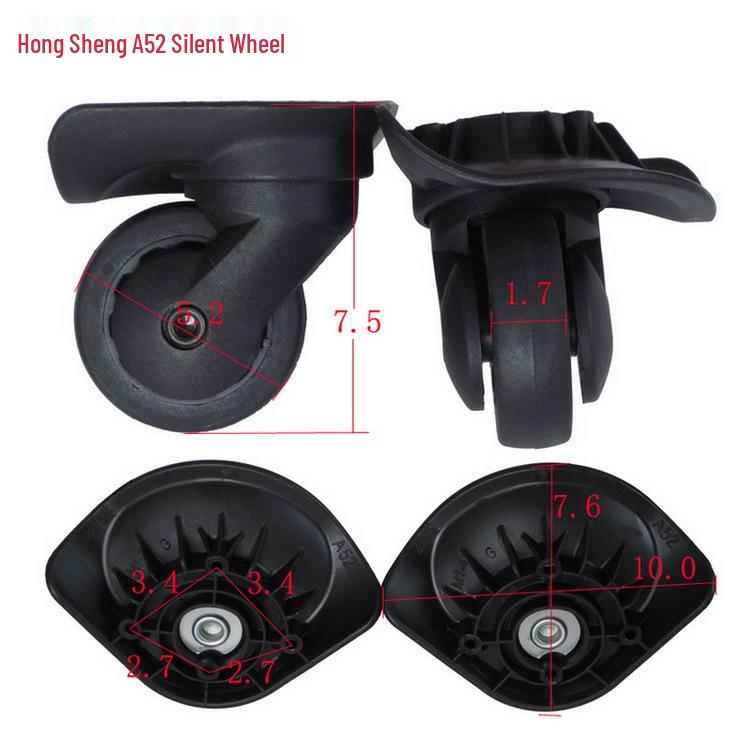 

Hongsheng A20-A90 Універсальні коліщатка для валізи-візка