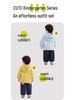 Kaka Panda Kids' Windbreaker Jacket - Spring Casual Top for Boys and Girls