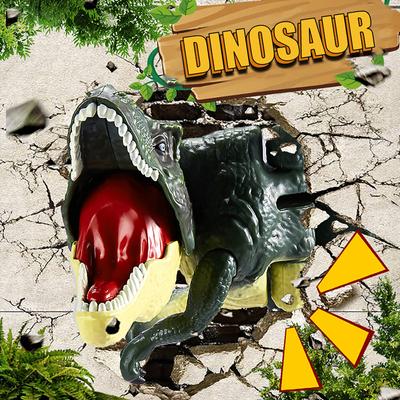 Dinosaurier Zazaza Presse Dinosaurier Zaza Spielzeug mit Sound Kinder Zappeln Spielzeug Dekompression Spielzeug Teleskop Schaukel Dino Modell Kinder