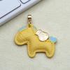 Instant Money Cartoon Pony Pendant Keychain for Couples