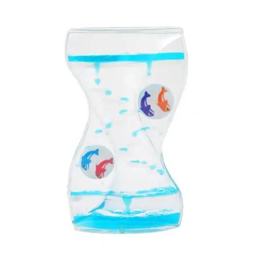 Vloeibare Oliedruppel Dynamische Waterlekkage Acryl Zandloper Timer Bellen Ornamenten Beste Verjaardagscadeau Voor Kinderen Kinderspeelgoed