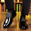 Mode Nouveaux Mocassins Noirs Marron Chaussures Décontractées en Cuir Verni Pointu pour Homme Robe de Mariage Bal de Retour aux Sources Chaussures Zapatos Hombre