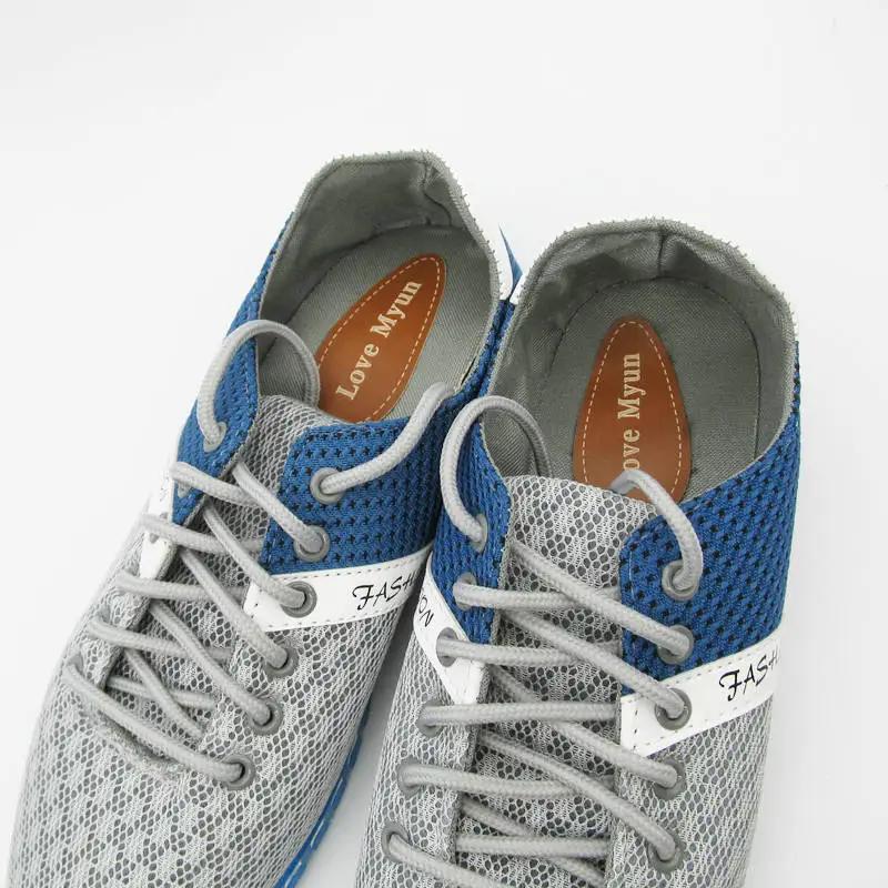 Gorące 2017 Nowe Męskie Modne Lekkie Buty do Jazdy Męskie Niskie Pomagające Oddychające Płócienne Buty Rekreacyjne Duży rozmiar Darmowa Wysyłka