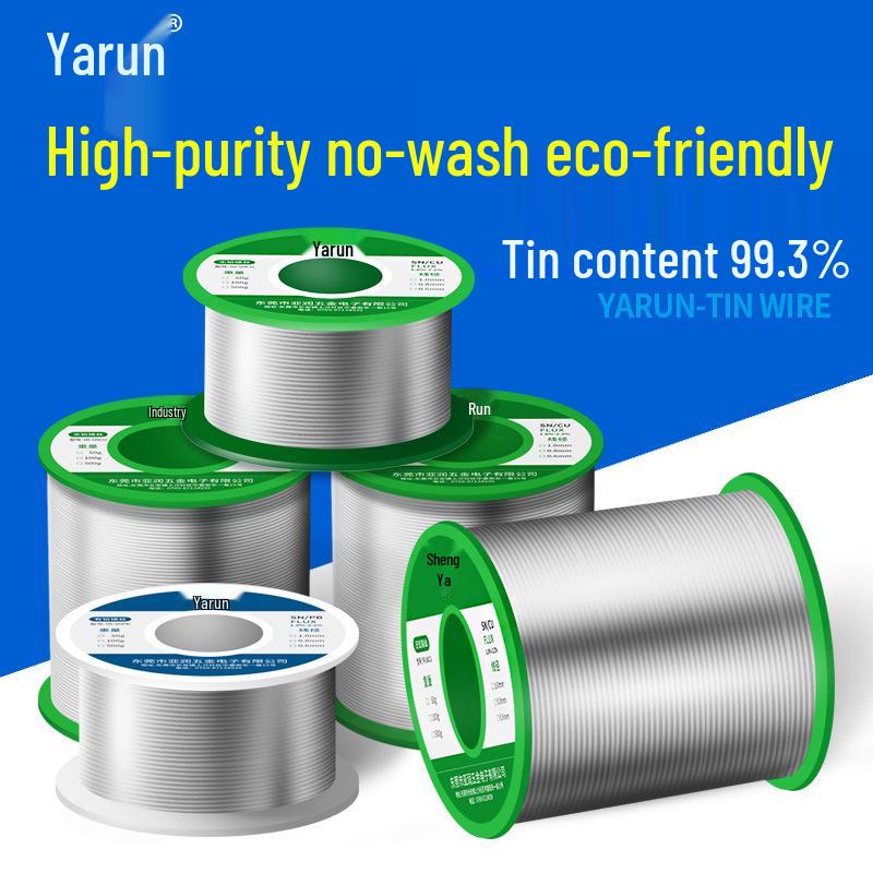 Rosin Core Lead-Free Solder Wire - No-Clean, High-Purity, Ideal for Household Welding and Repair