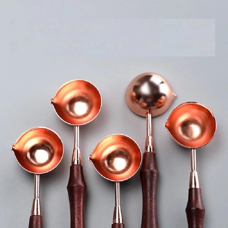Wax Seal Spoons Lacquer Spoon White Wax Spoon Lacquer Seal Stamp Wedding Craft Supplies Handmade Scrapbooking Material SB0121