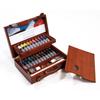 Coffret de peinture à l'huile - Sennelier - 22 tubes 40 ml - Huile extra fine - Bois vernis - Accessoires inclus