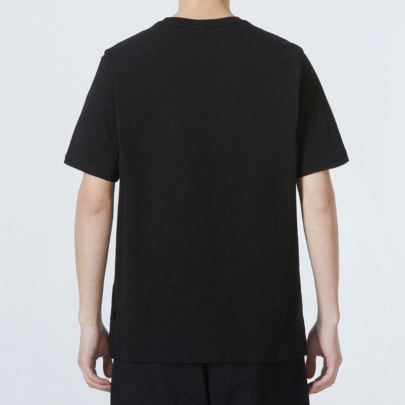 Puma T Shirts Men's Black Crew Neck Moderate Straight Fit 849388-01