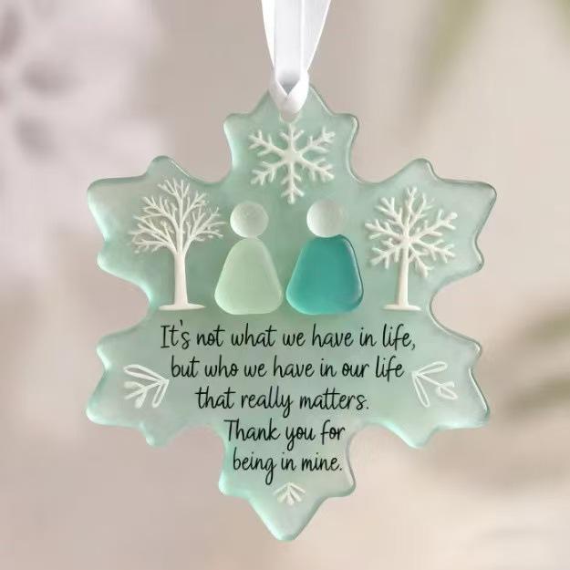 

Snowflake-shaped Sea Friendship Decor Christmas Snowflake Friendship decoration