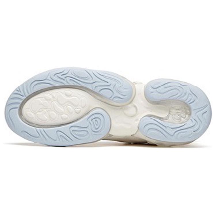 Anta Slip Resistant Abrasion Resistant Low Top Running Shoes Men's Ivory White 112035501-1