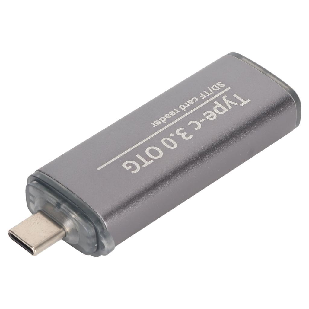 3 in 1 USB Storage Card Reader 5Gbps Plug and Play Portable OTG Card Reader with Lanyard for Phone