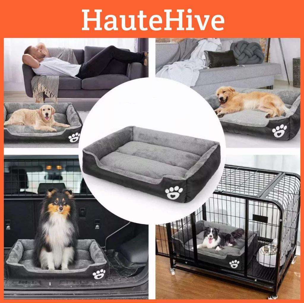 Comfy And Soft Orthopedic Pet Dog Bed For Large Cats And Puppies