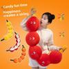 Hawthorn Fruit Plush Toy With Removable Pillow For Bedroom Decor And Gift For Girls