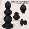 New Huge Big Anal Plug Long Thick Soft Silicone Butt Plug Suction Cup Anal Training Expander Dilator G Spot Clitoris Stimulator Wearable Adult Sex Toy