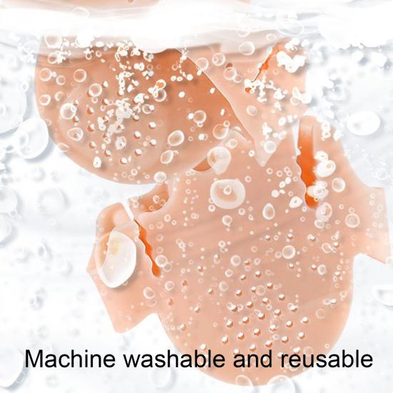 1 Pair 5 Hole Toe Separator, Thickened Elastic Forefoot Cushion Pad for Overlapping Toes, Breathable Bunion Corrector for Women