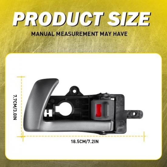 Interior Inner ide Door Handle Side Driver Fit For Hyundai Santa Fe 2007-2012