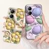 For Vivo Y17s Case VivoY17s Y 17S 4G 2024 Cute Panda Rabbit Cartoon Soft Silicone Shockproof Phone Cases