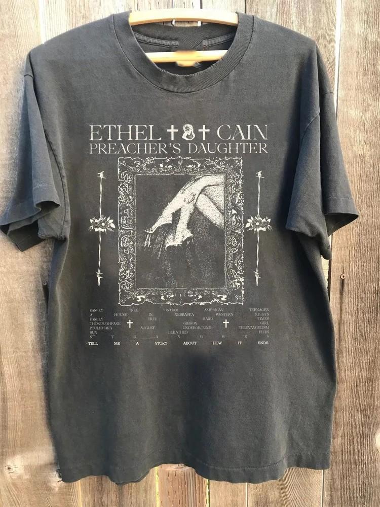 

Ethel Cain 2024 my love is a Flesh wound T-Shirt All Size S-5XL Comfort Colors Unisex T-Shirt S