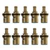Gold Mixer Tap Cartridge Solid Brass Tap Cartridge Leak Proof Tap Cartridge Upgrades for Bathroom & Kitchen Faucets
