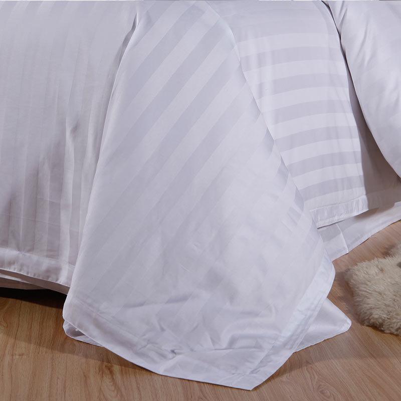 Pure Cotton Striped Duvet Cover for Hotels and Guesthouses