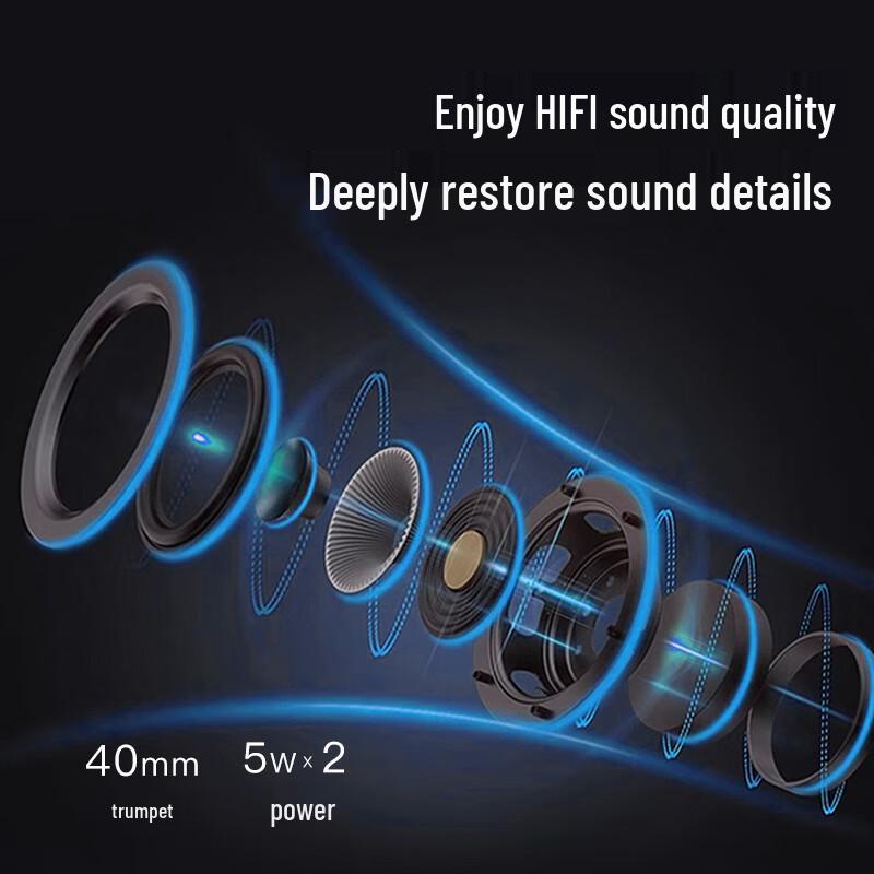 Qi Yue 7-inch Smart Display Bluetooth Speaker & Digital Photo Frame