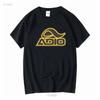 Adio Skate Black T Shirt Retro Design Long Or Short Sleeves Vintage Washed Comfortable Soft Streetwear Fashion Graphic Unisex