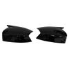 For Ford S-MAX C-MAX Galaxy 2006-2015 ABS Rearview Side Mirror Cover Wing Cap Exterior Door Housing Shell Trim Adhesive Sticker