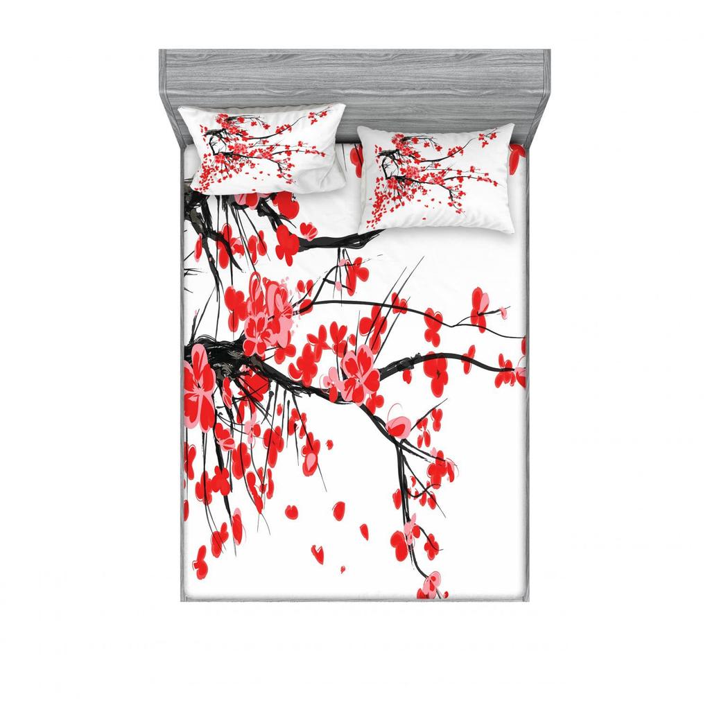 Cupcakes Pastry Pattern Sheet Three-Piece Digital Printing Bedding Set Adult Children