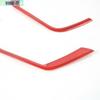 Front Fog Light Lamp Strips Decor Trim Fit For Jeep Compass 2017- Red