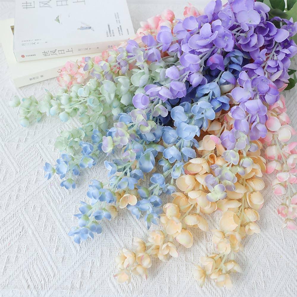 3 Fork Artificial Flower Vine 60cm Long Hanging Rattan Flower  Home Decoration